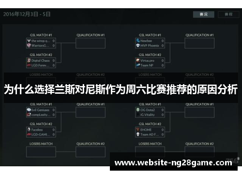 为什么选择兰斯对尼斯作为周六比赛推荐的原因分析
